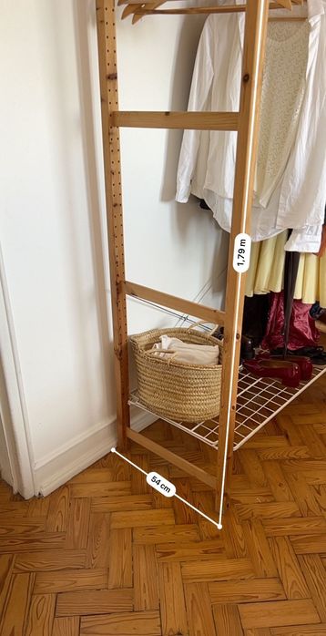 Roupeiro ikea IVAR