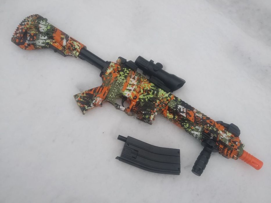 Автомат на гелевих обрізах М416