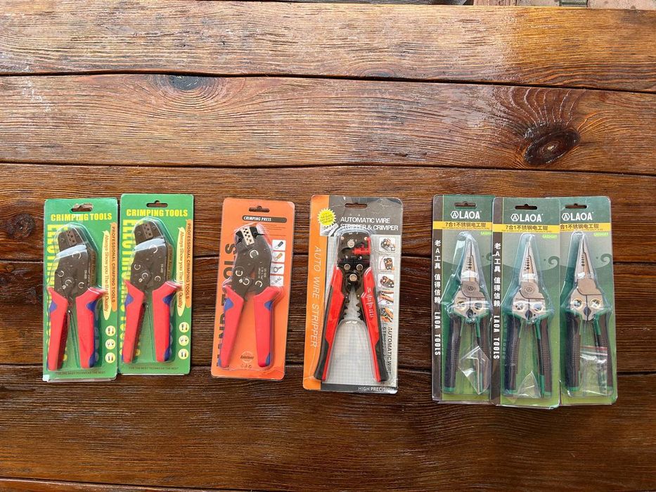 Кримпер стриппер инструмент электрика клещи обжимка