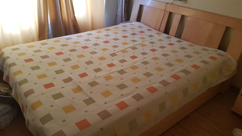 покривало для ліжка 2,0×2,1 м. преміум якість