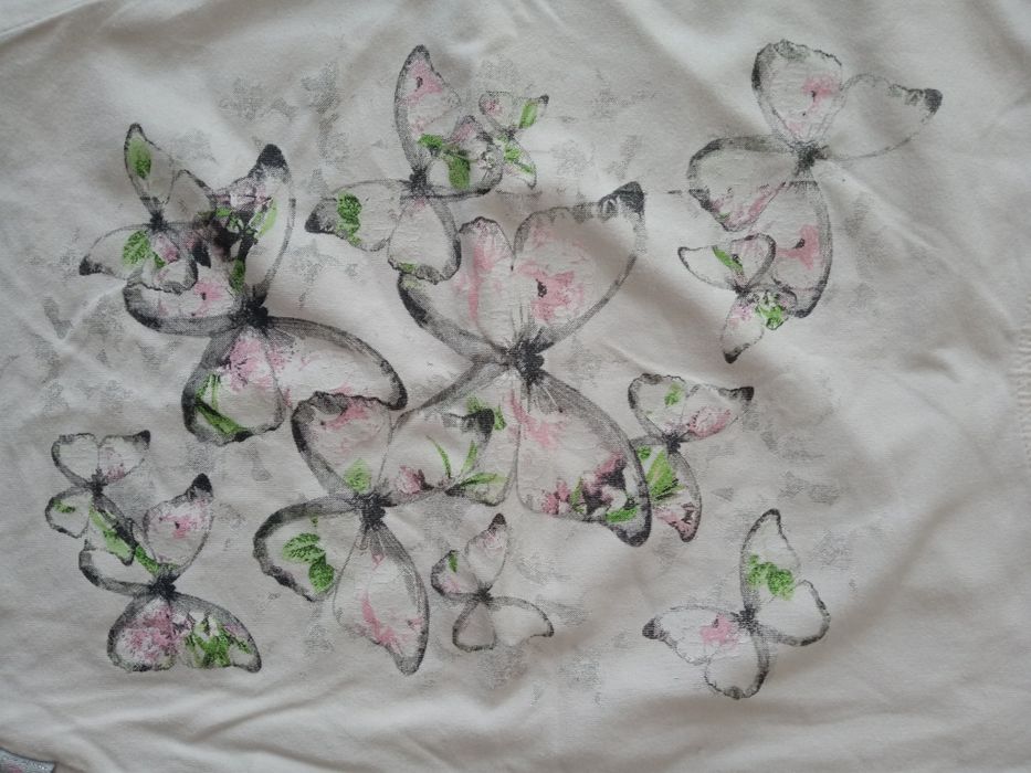 Bluzka zestaw paka bluzek kr rekaw r 128