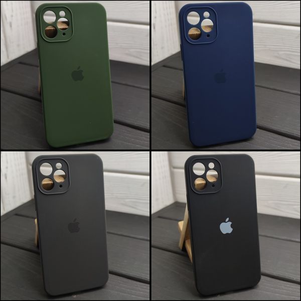 Чехол квадратный Silicone Case Full на iPhone 11 Pro/ 11 Pro Max Чохол