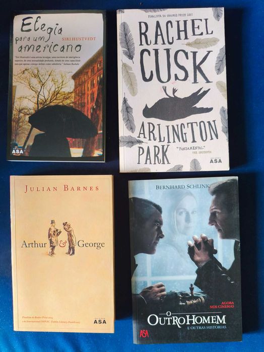 Lote 4 Livros Grandes Romances e Ficção Contemporânea Premium (Editora ASA)