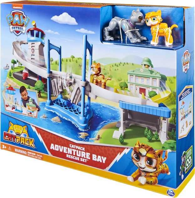 Розпродаж до 15.05!  Ігровий набір Spin Master Paw Patrol Adventure Bay Cat