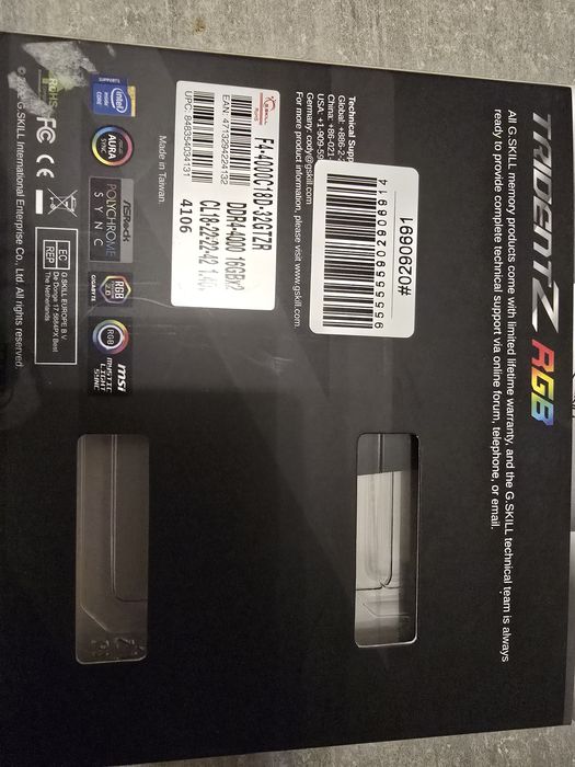 Оперативна пам'ять G-skill TridentZ  32Gb