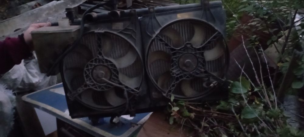 Радіатор з вентиляторами джилі мк