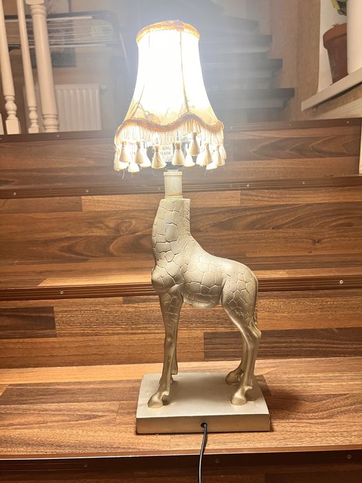 Лампа светильник торшер жираф