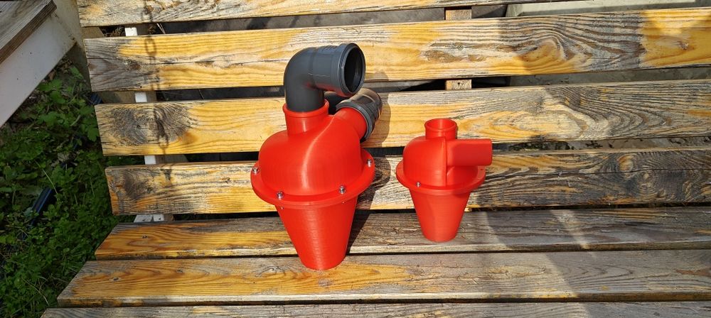 Циклон фильтр насадка для пылесоса на емкость или трубу