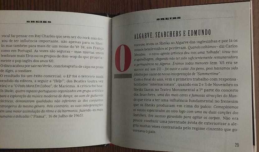 SHEIKS - Bandas Miticas - CD em livro capa dura - 11 canções