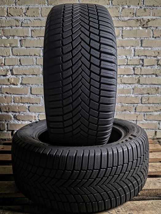 Пара 235/55r17 Bridgestone | 2025 | 7mm | Made in Spain | 2шт | Преміум всесезонні шини | Ідеальний стан, без пошкоджень, без ремонтів, без дефектів