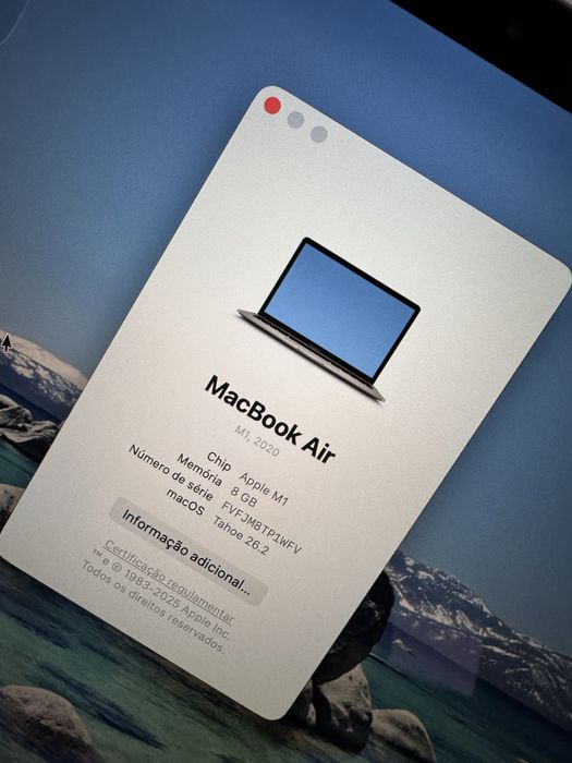 MacBook Air M1 13” – Seminovo, Excelente Estado