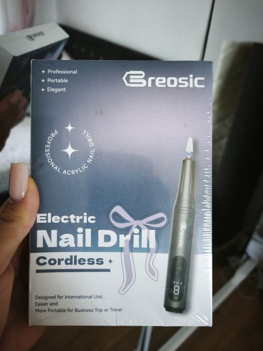 Bezprzewodowa frezarka manicure pedicure