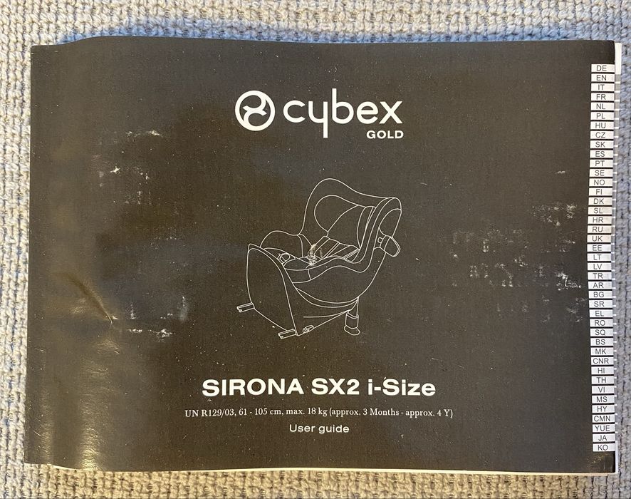 Cybex Sirona SX2