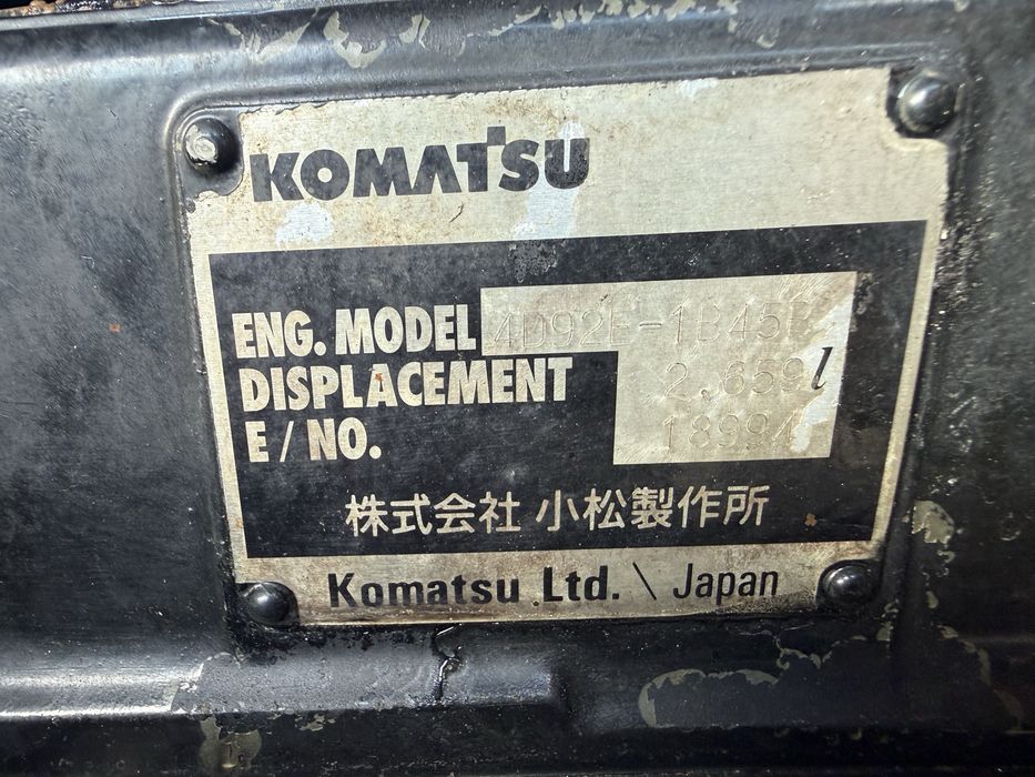 Погрузчик KOMATSU 1,5т дизель.