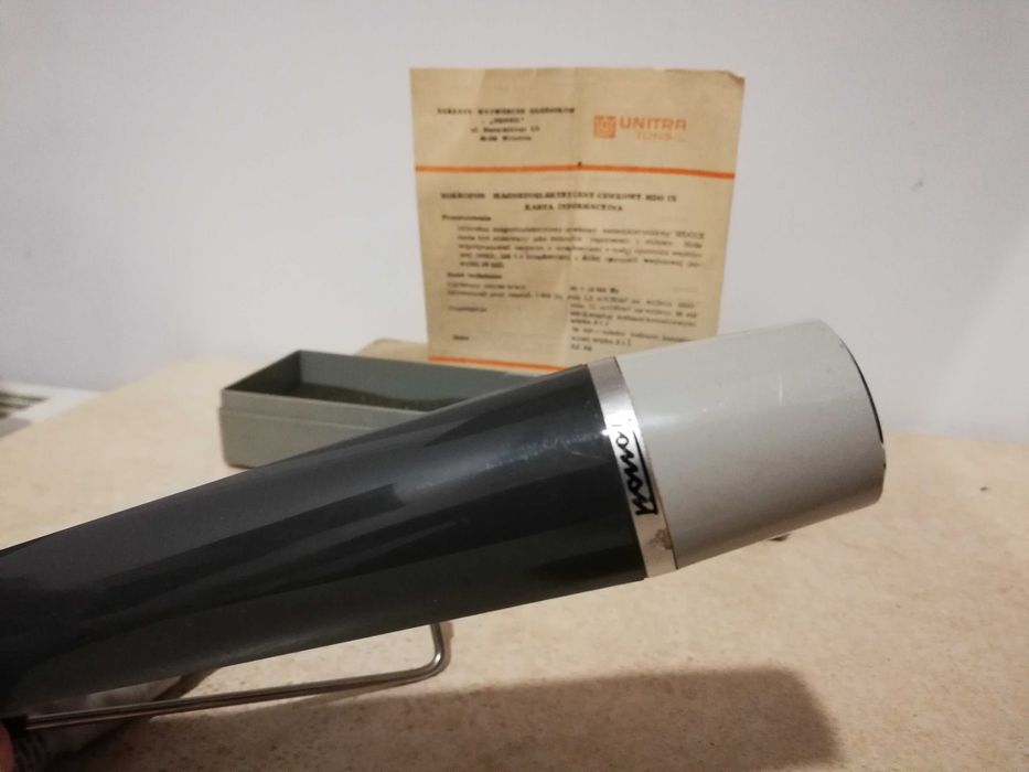 PRL Stary mikrofon Tonsil Unitra MDO-IX