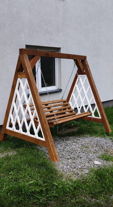 Sprzedam huśtawkę ogrodowa drewniana