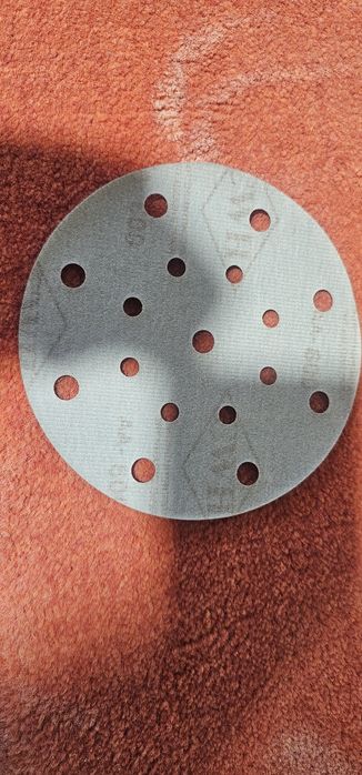 Papier krążki 150mm P600