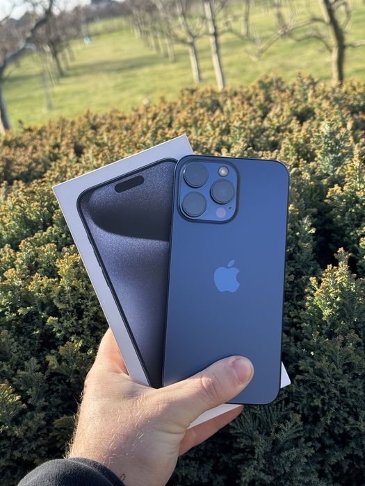 iPhone 15 Pro Max 256GB Blue Titanium