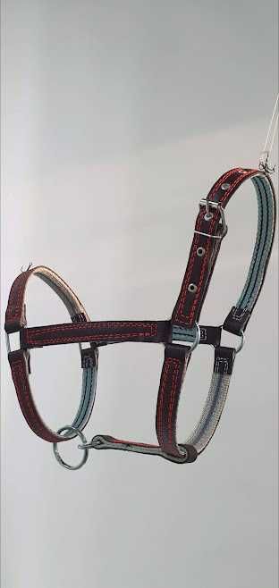 Для коня, корови недоуздок Червоний, новий, міцний, регульований