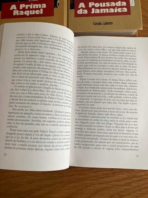 Colecção de 6 livros Daphne du Maurier Círculo de Leitores