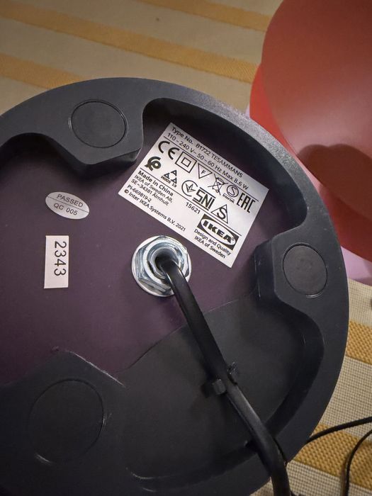 Zestaw 2 lamp stołowych IKEA x RAW Color TESAMMANS