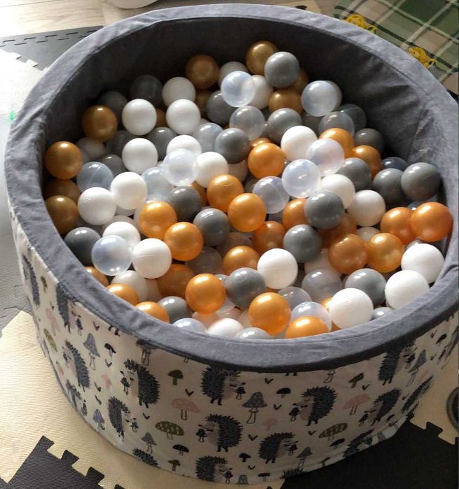 SUCHY BASEN Z KILKAMI 90x40cm (ok. 400 kulek)