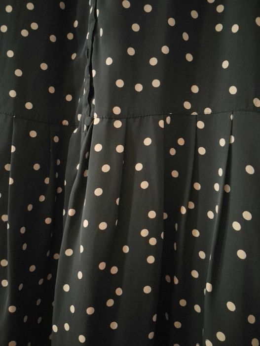 Vestido Zara padrão bolinhas