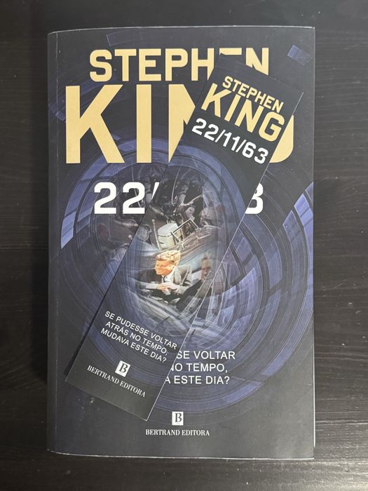 Vendo Livro “22/11/63” de Stephen King
