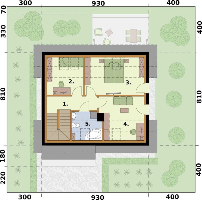 Dom z działką w centrum Ozorkowa