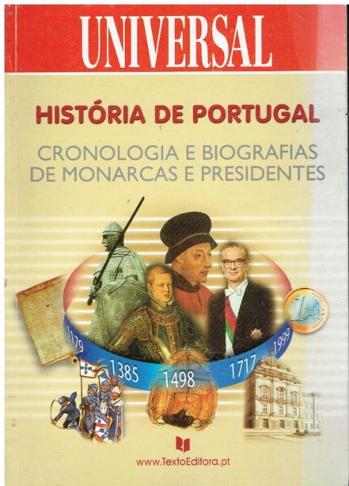 5499 History of Portugal - Chronology and Biographies of Monarchs and Presidents