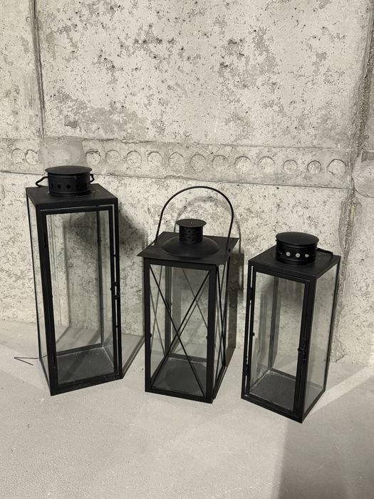 Komplet lampionow na balkon taras