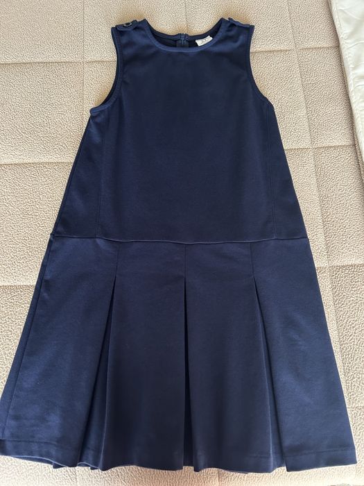 Saia azul-marinho ZY 11-12 anos
