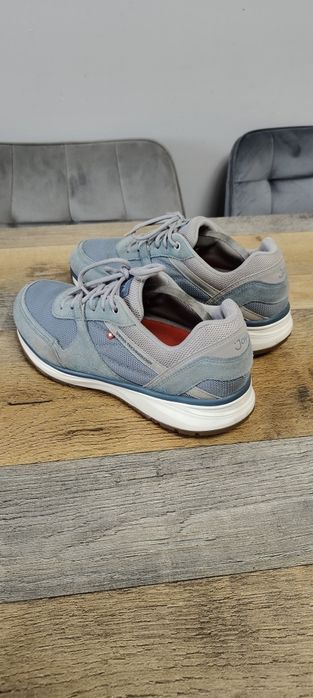 Buty sneakersy męskie skórzane Joya Tony II light blue rozmiar 42