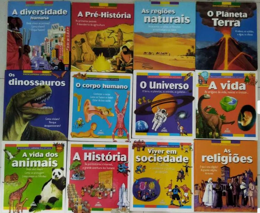 10 Livros da enciclopédia Larousse