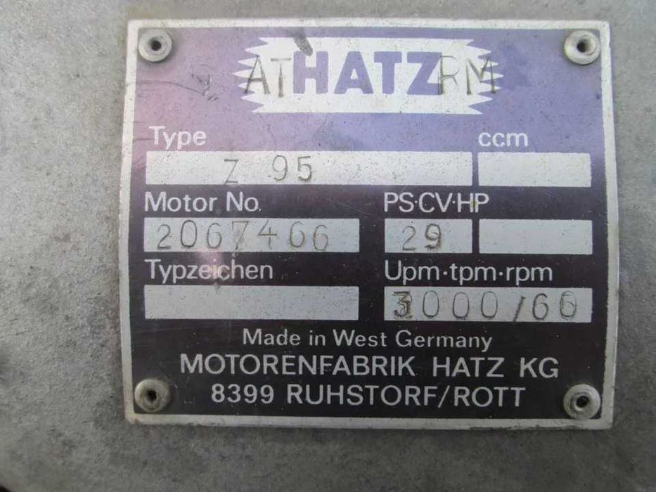 Hatz Z 95 - 177 tłok cylinder głowica