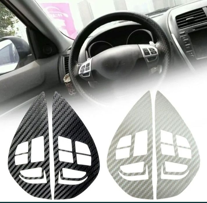 Наклейки на руль Лансер 10