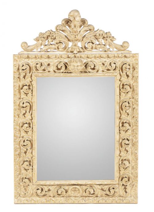 Espelho antigo de mesa