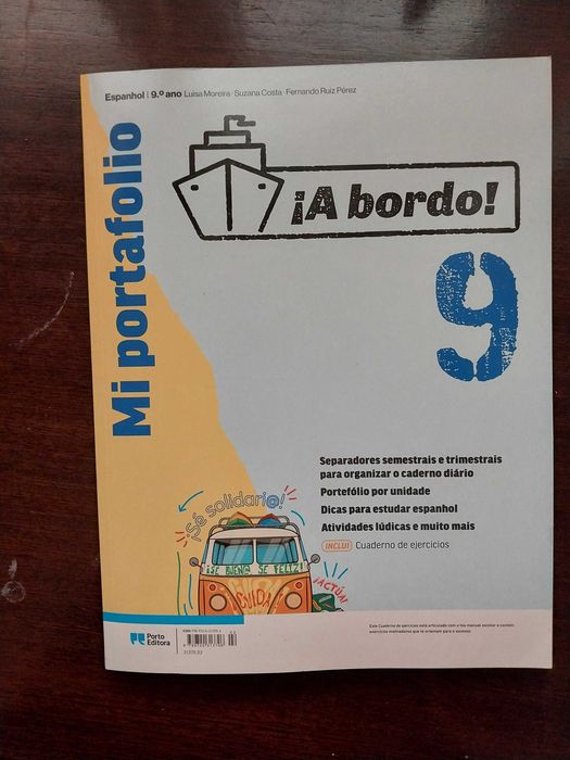 Manual e caderno de atividades Espanhol ¡A bordo! 9
