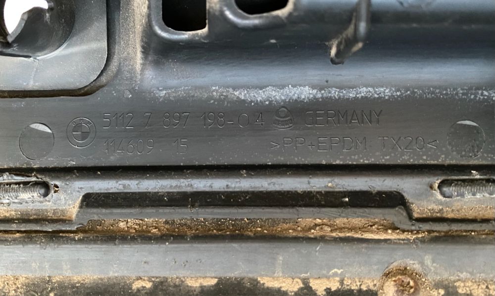 Задній М тех Бампер BMW E61 E60 Універсал 416 Carbonschwarz Турінг