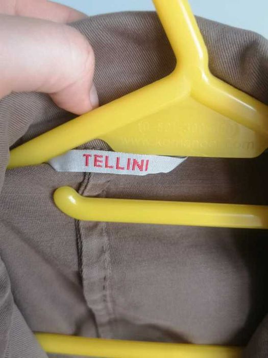 Tellini brązowa marynarka jeans r. 50/ XXL
