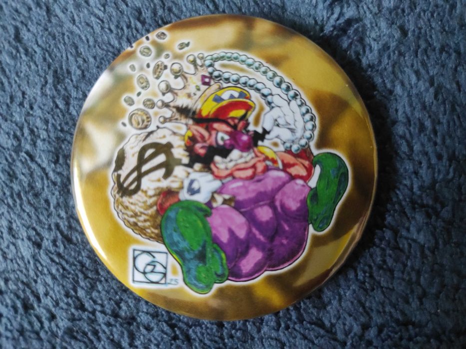 Przypinka Wario Land 58mm