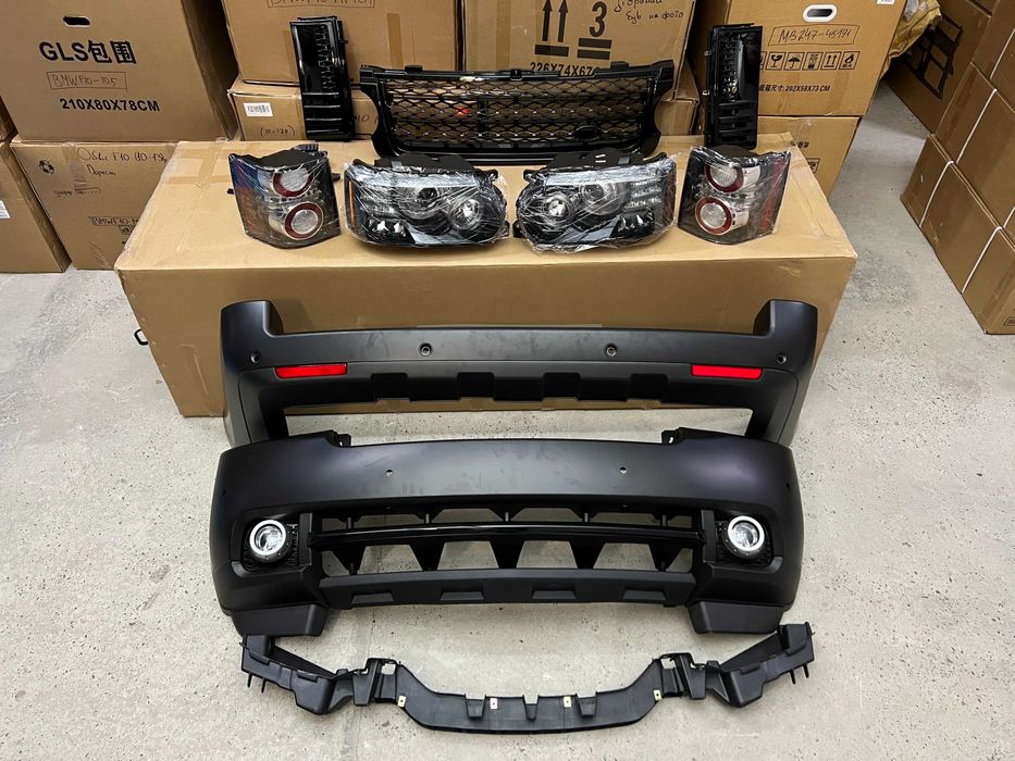 Перед частина Range Rover Vogue L322 2005-2010 р | в стилі 2010+