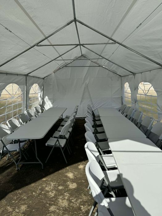 Wynajem namiotu/stołów/krzeseł