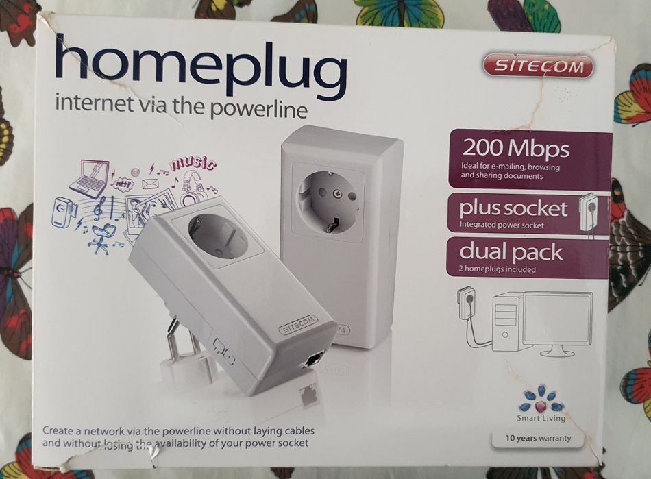 Powerline nova, na caixa