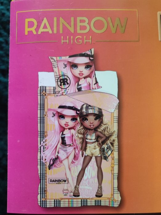 Nowa pościel bawełniana Rainbow High