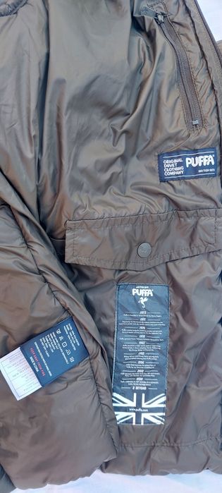 Оригинальная стеганая куртка-бомбер Puffa The Original Duvet Clothing