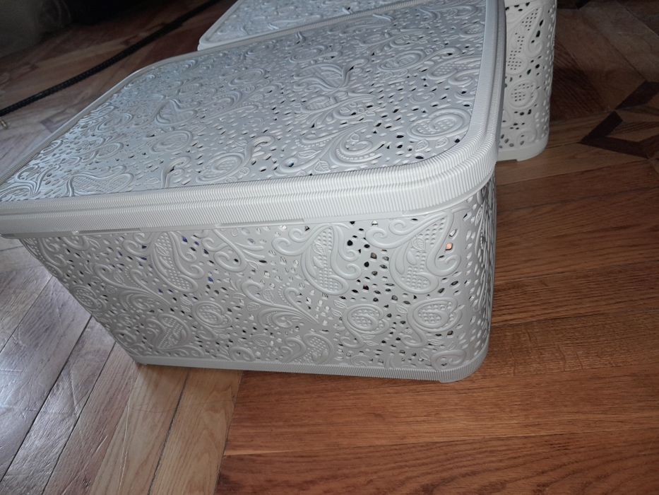 Кошик "Ажур" з кришкою 18 літрів