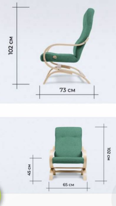 Крiсло «Вейв».колiр сiрий.