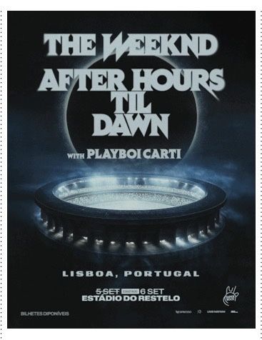 Bilhetes the weekend
