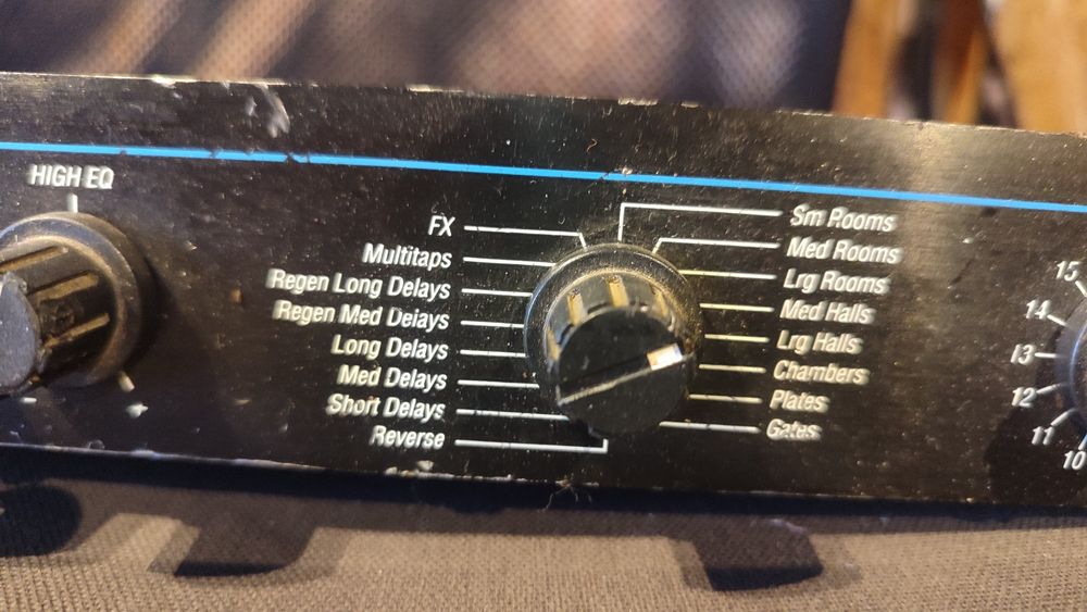 Microverb III Alesis Rack de efeitos